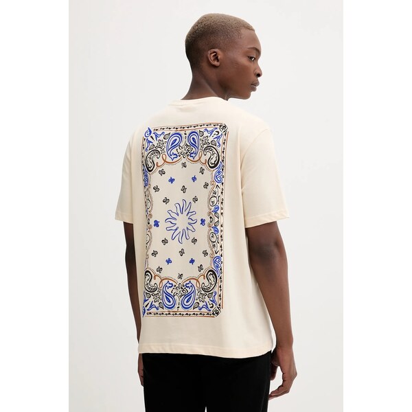 Bavlnené tričko Desigual BACK PANEL PAISLEY 65392928