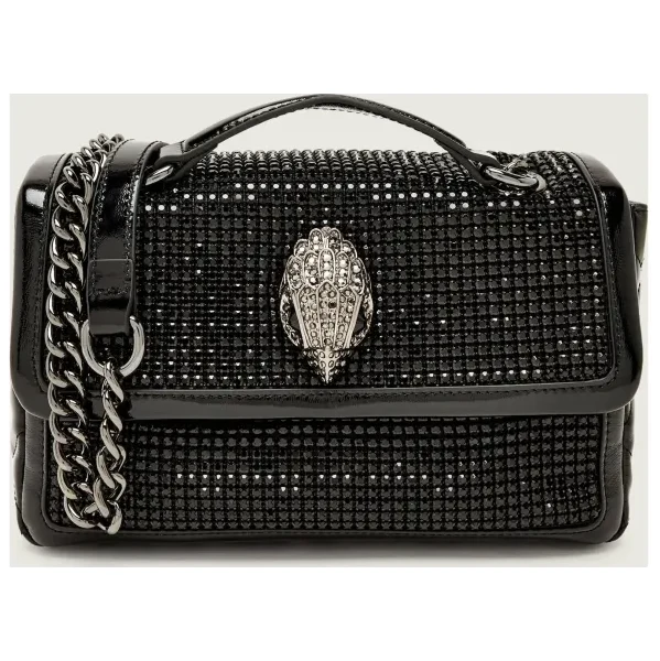 Kurt Geiger Kožená kabelka na rameno KENSINGTON 65364234