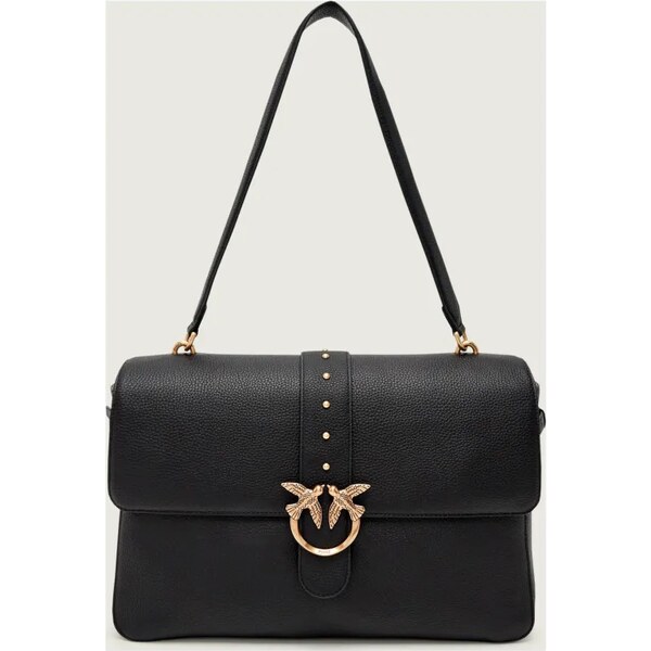 Pinko Kožená kabelka na rameno LOVE ONE EXTRA SLOUCHY BOTTALA 65364185