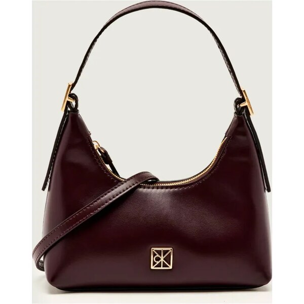 Calvin Klein Kožená kabelka na rameno 65364165