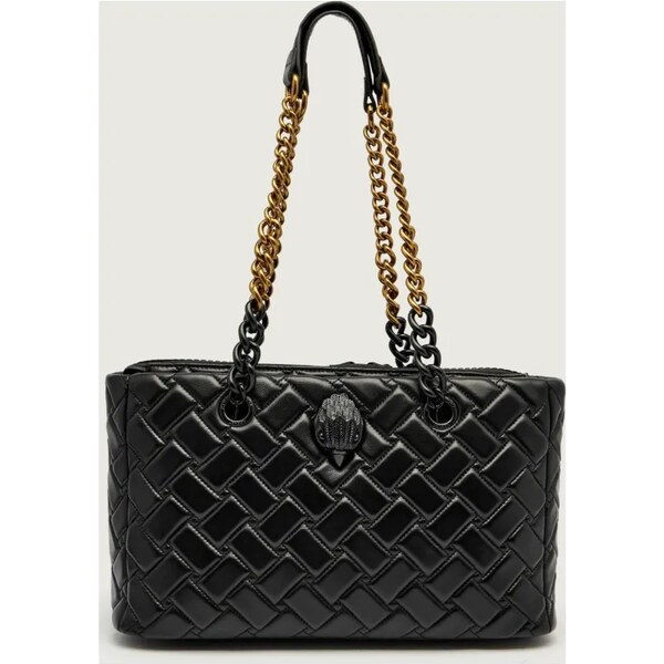 Kurt Geiger Kožená kabelka na rameno KENSINGTON 65331492