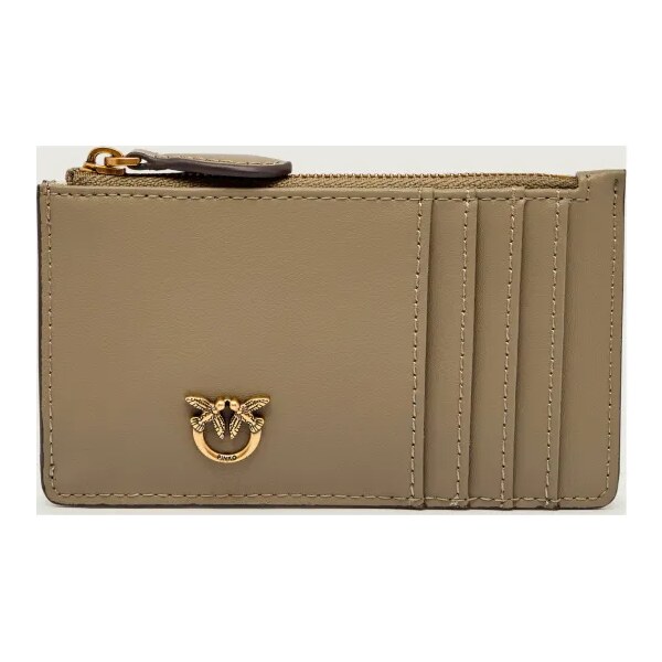 Pinko Kožené puzdro na karty AIRONE 65303967