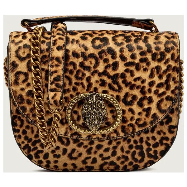 Kurt Geiger Kožená kabelka na rameno CHELSEA 65303966