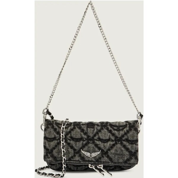 Zadig&Voltaire Džínsová kabelka na rameno ROCK NANO 65307603