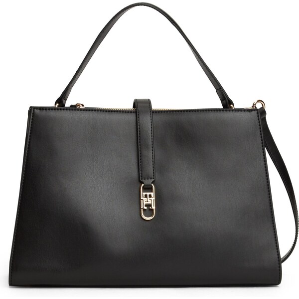 TOMMY HILFIGER Kabelka zlatá / čierna 65394562