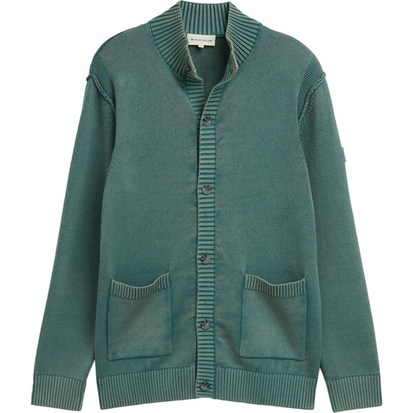 TOM TAILOR Kardigán smaragdová 65475336