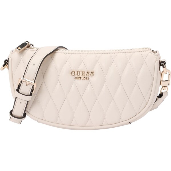 GUESS Kabelka na rameno VALLA MINI TOP ZIP SHLDR BAG nebielená 65394951