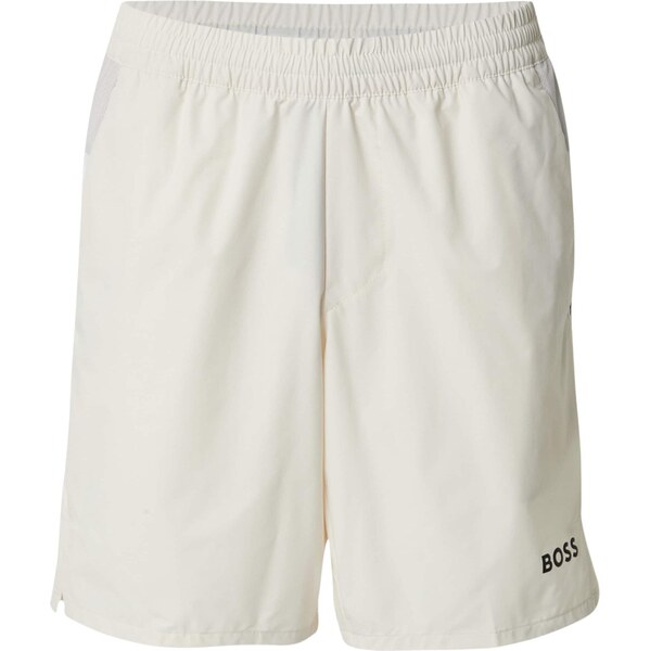 BOSS Športové nohavice S_T-Match krémová / čierna 65436801