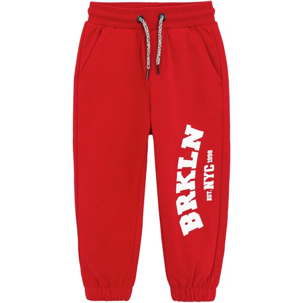 Cool Club Nohavice jasne červená / biela 65891157