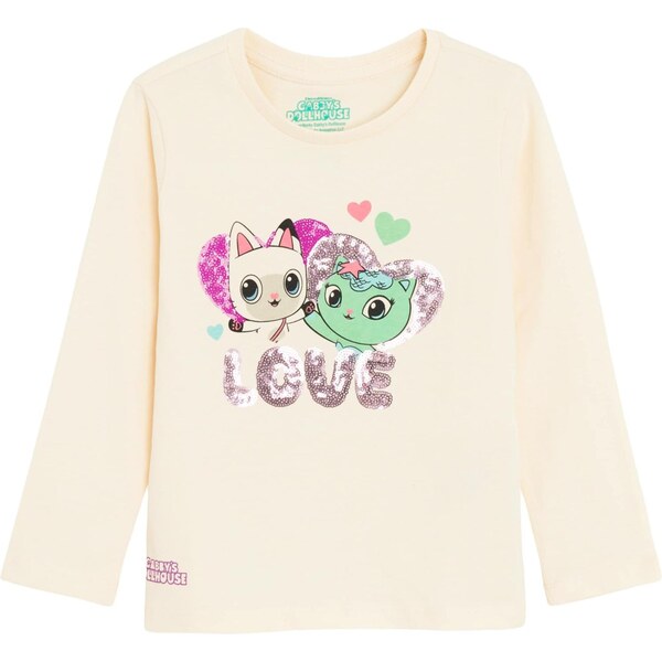 Cool Club Tričko béžová / zelená / fialová / ružová 65891236