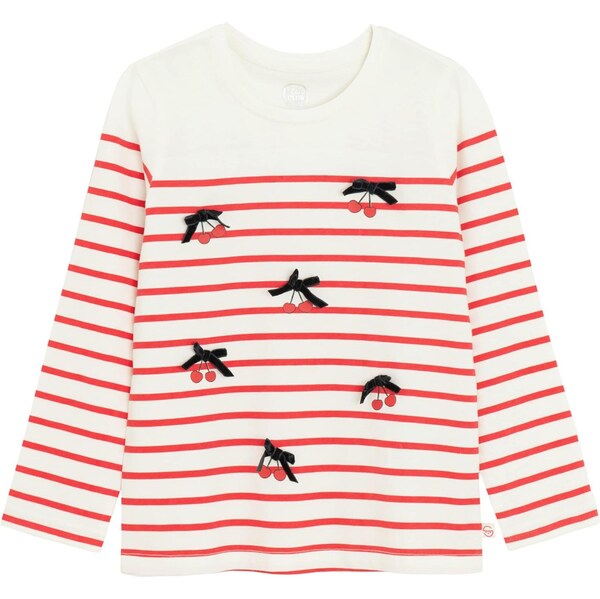 Cool Club Tričko červená / čierna / biela 65891240