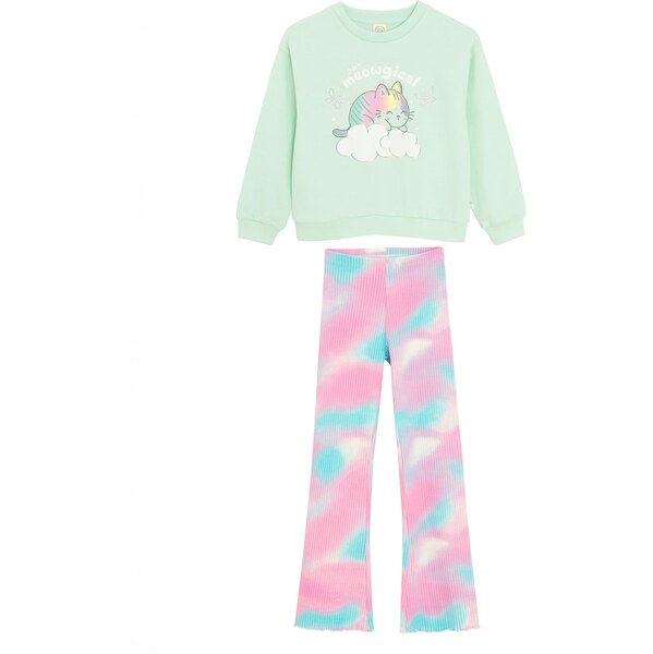 Cool Club Set neónovo modrá / svetlozelená / svetloružová 65891278