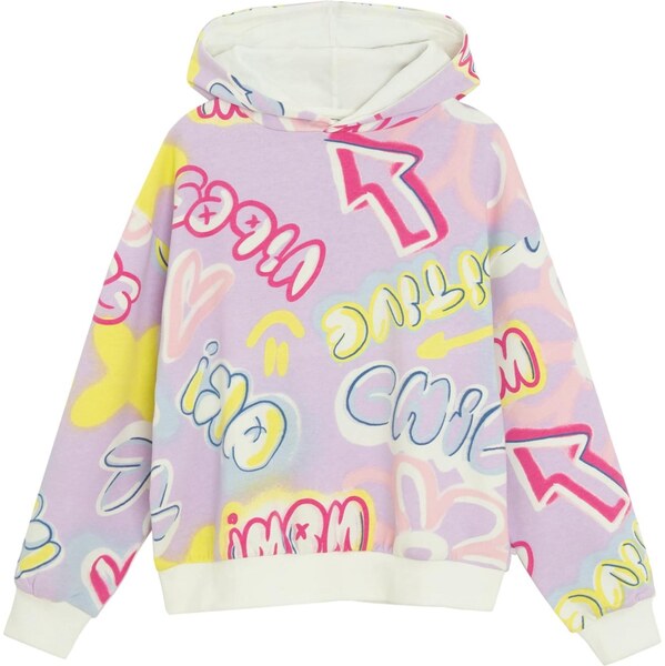 Cool Club Mikina svetlofialová / zmiešané farby 65773597