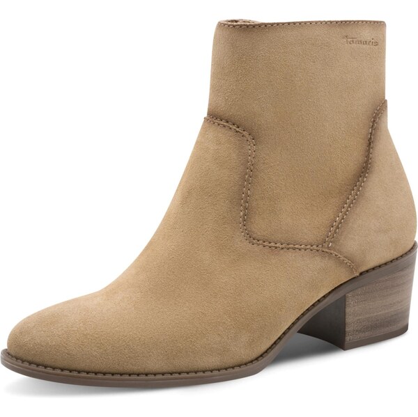 Tamaris Členkové čižmy béžová 65656711