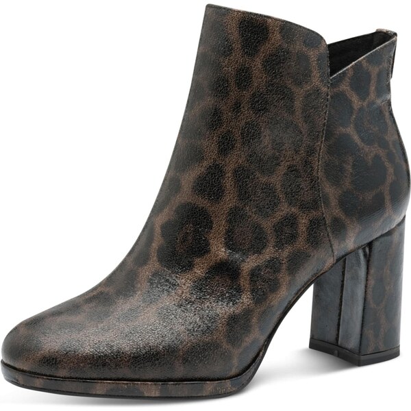 Tamaris Členkové čižmy hnedá / čierna 65656720