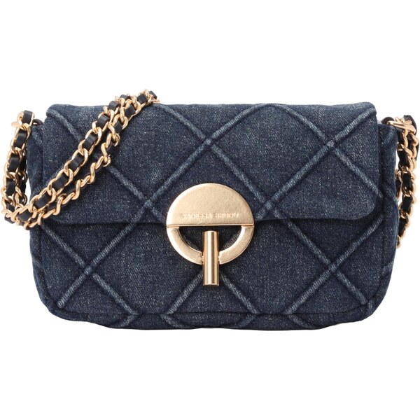 Vanessa Bruno Taška cez rameno NANO MOON námornícka modrá / zlatá 65893480