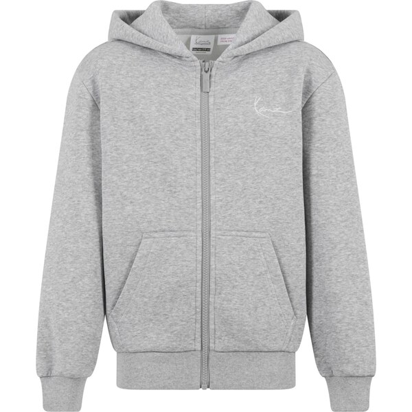 Karl Kani Tepláková bunda Essential sivá melírovaná 66916210