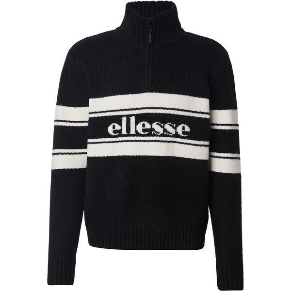 ELLESSE Sveter T2 čierna / biela 65893519