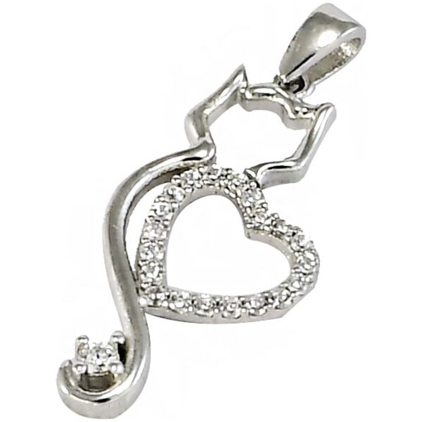 Strieborný prívesok Glare 635 65407762