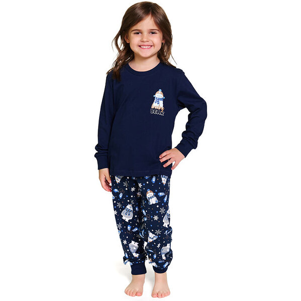 DN Nightwear Detské pyžamo Baby Bear tmavomodré 65476916