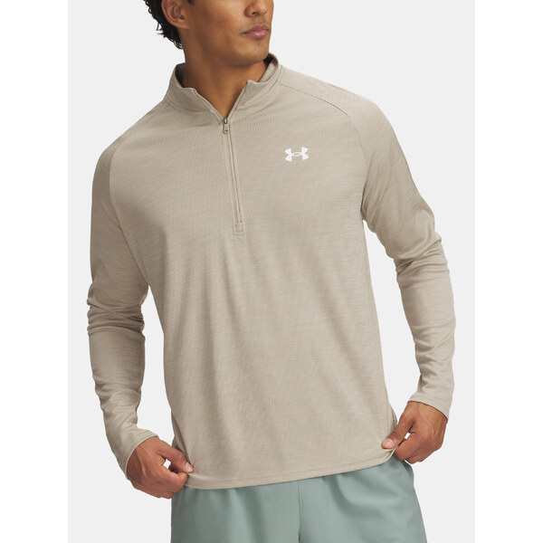 Mens T-shirt Under Armour UA Tech Textured 1/2 Zip - Mens 65460416