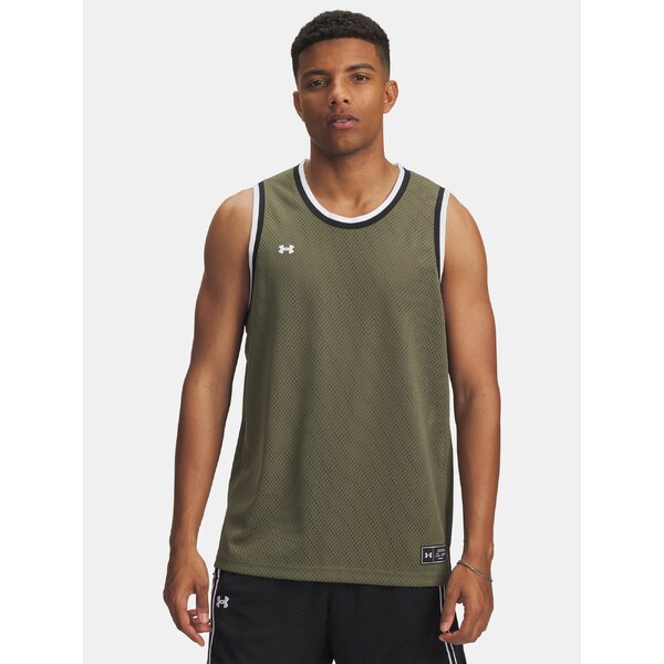 Mens Under Armour UA Zone Pro Mesh Tank Top-GRN - Mens 65459187