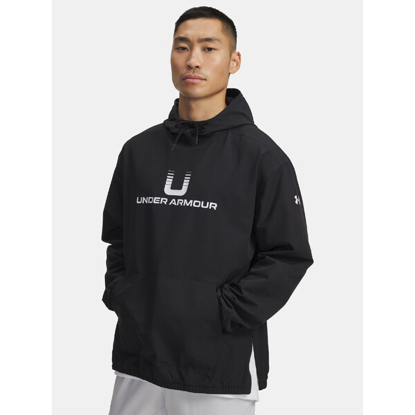 Mens Under Armour UA Unstoppable Wvn Hoodie-BLK - Mens 65459242