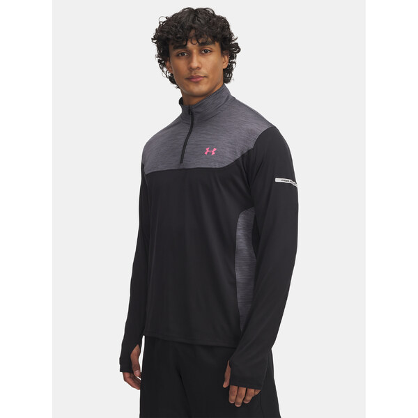 Mens T-shirt Under Armour UA Tech Utility 1/4 Zip-BLK - Mens 65459198