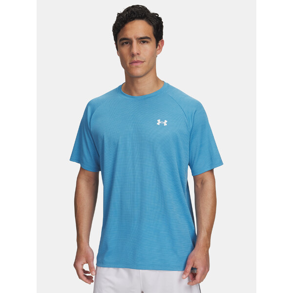 Mens T-shirt Under Armour UA Tech Textured SS-BLU - Mens 65459252