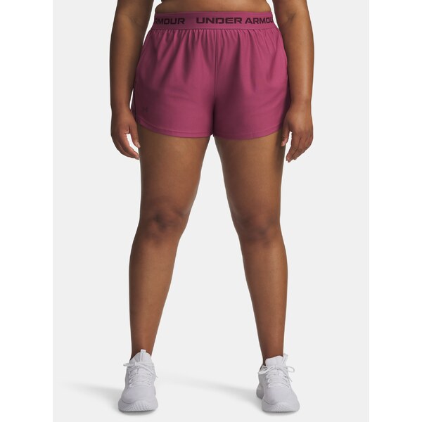 Under Armour Tech Play Up Shorts&-RED - Womens Shorts 65459295