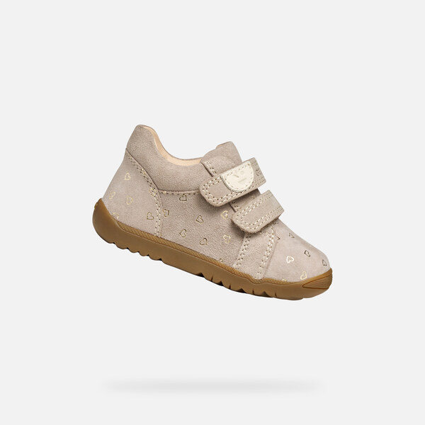 Girls First Steps Geox Macchia Beige - Girls 65410554