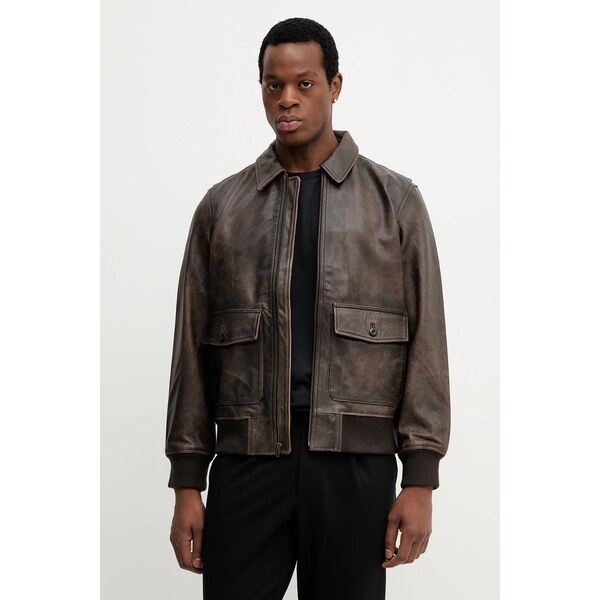 Kožená bunda Levis 65411068