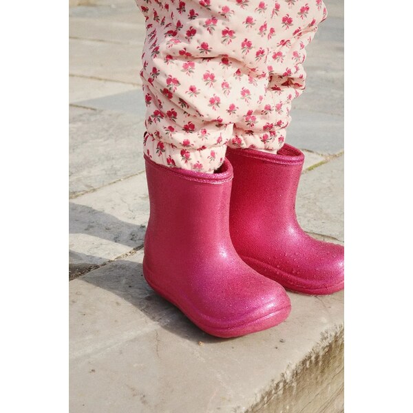 Detské gumáky Konges Sløjd LUC LIGHTWEIGHT GLITTER RAIN BOOT 65415440