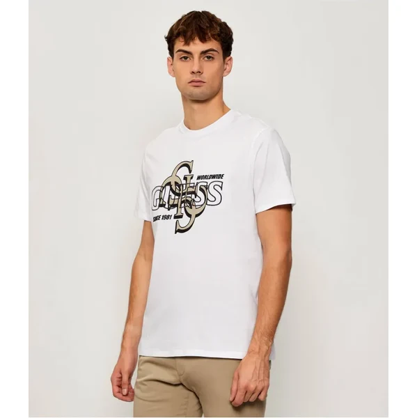 GUESS Tričko DROP SHADOW | regular fit 65412336