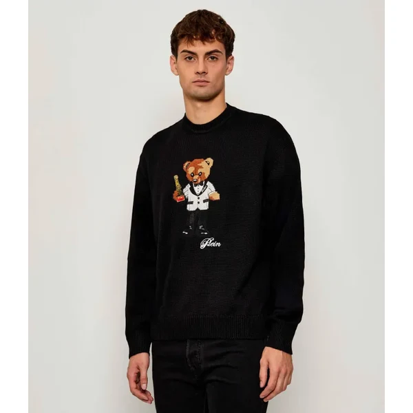 Philipp Plein Sveter Teddy Bear | regular fit | s prímesou vlny 65412403