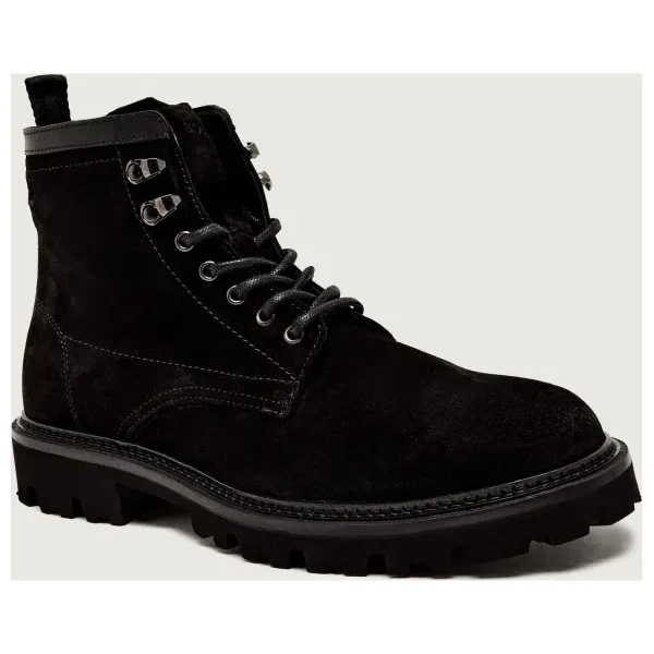 BOSS BLACK Šnurovacie topánky Julyo_Halb_sdlt | semiš 65384367