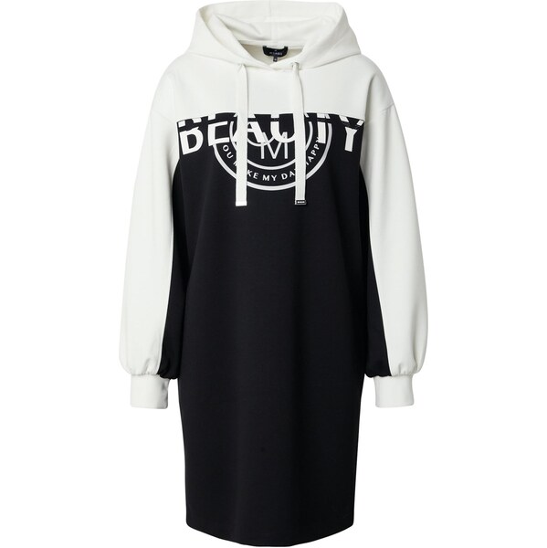 monari Šaty čierna / biela 65577162