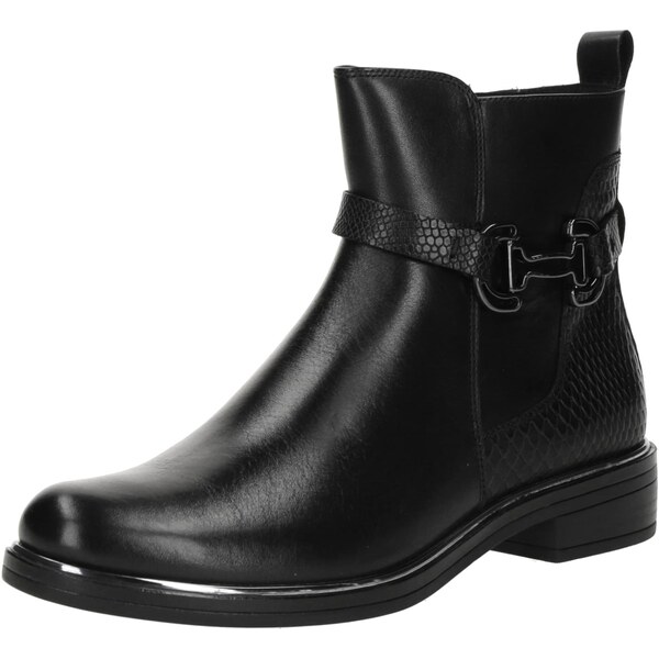 CAPRICE Členkové čižmy čierna 65707826