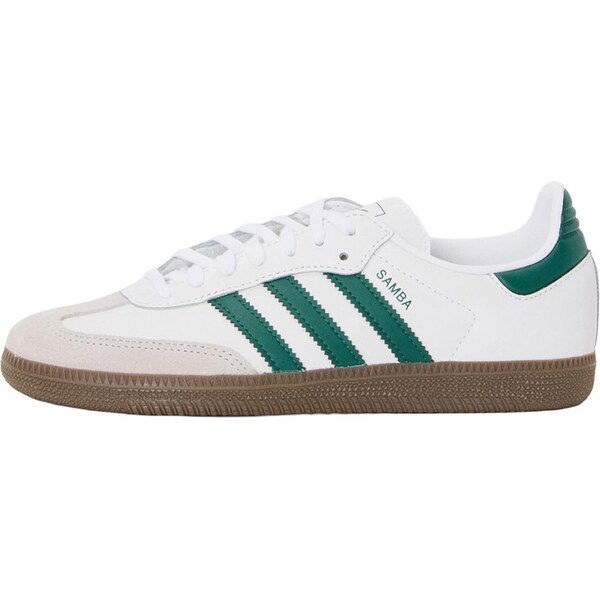 ADIDAS ORIGINALS Tenisky SAMBA tmavošedá / smaragdová / biela 65415463