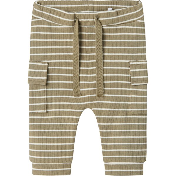 NAME IT Nohavice NBMOCONNOR kaki / biela 65415456