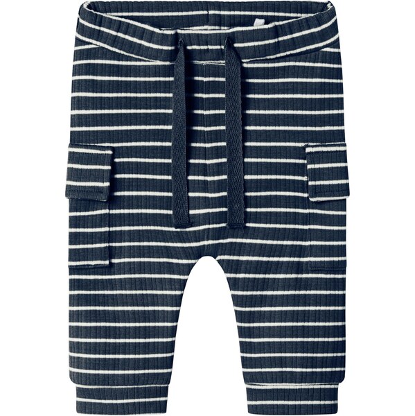 NAME IT Nohavice NBMOCONNOR tmavomodrá / biela 65415458