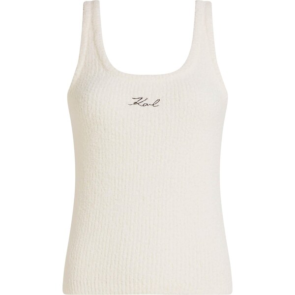 Karl Lagerfeld Top krémová / čierna 65658490
