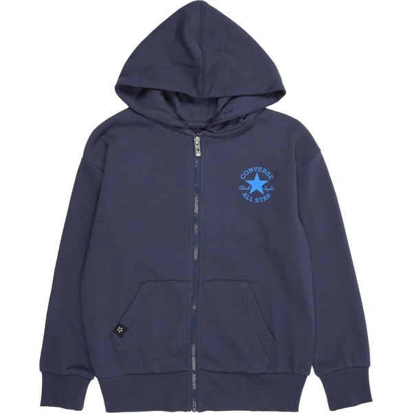 CONVERSE Tepláková bunda námornícka modrá / kráľovská modrá 65664773