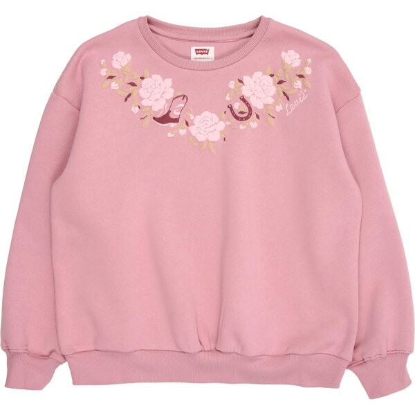 Levis Kids Mikina ROSE FRONT svetlozelená / slivková / rosé / vínovo 65457348