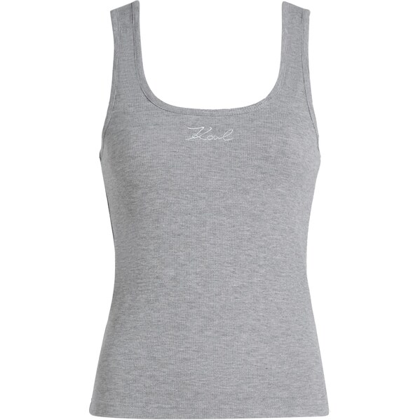 Karl Lagerfeld Top sivá / biela 65658733