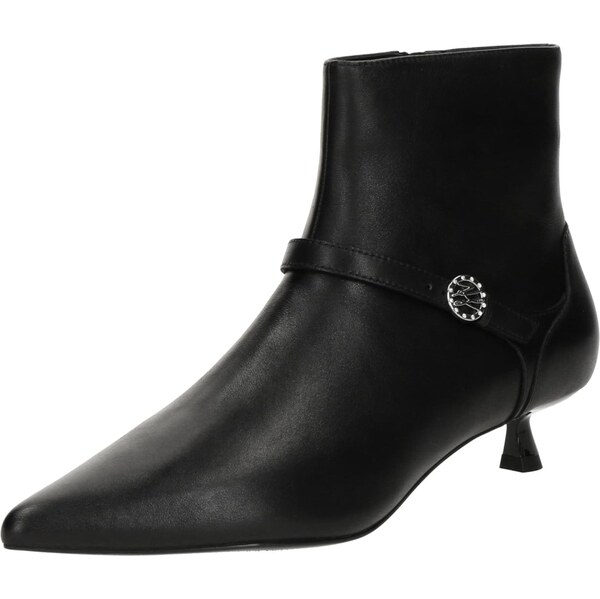 Karl Lagerfeld Členkové čižmy čierna 65560020