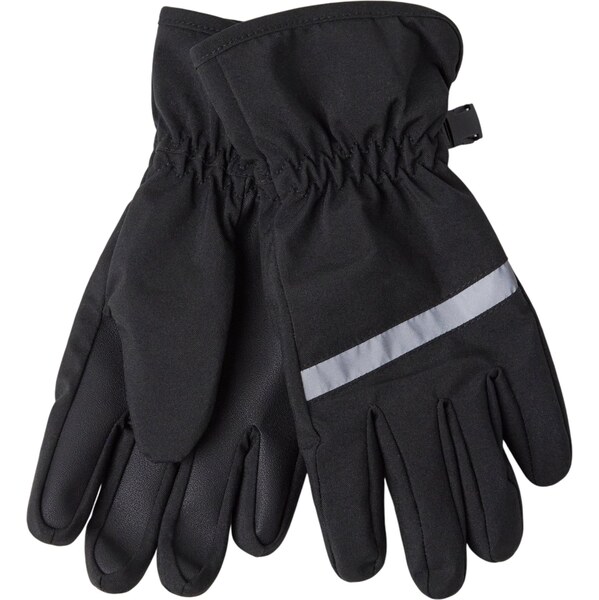 Lindex Rukavice svetlosivá / čierna 65658536