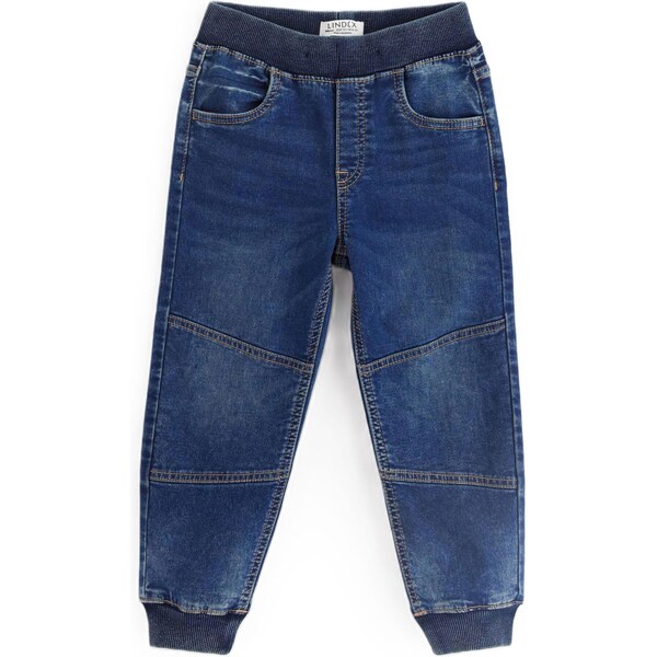 Lindex Džínsy Wilmer modrá denim 65658538