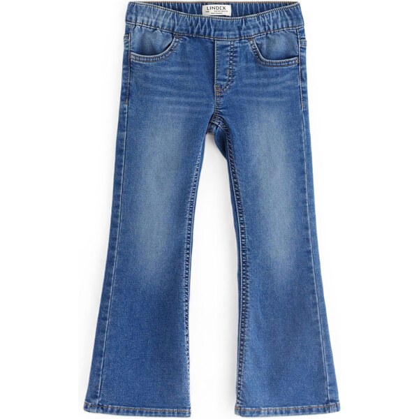 Lindex Džínsy Freja modrá denim 65658549