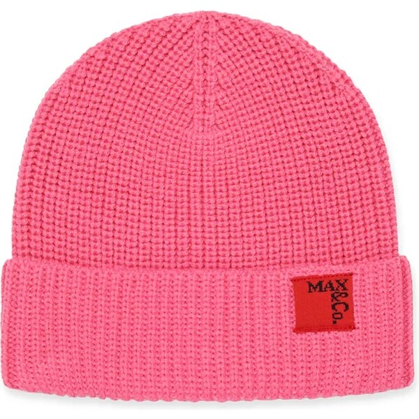 Detská čiapka s prímesou vlny MAX&Co. MAXF10F HAT 65415452